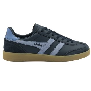 Gola Mens Viper Leather Trainer Navy/Vista Blue/Gum