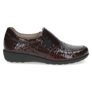 Caprice 24752-45 Bordo Croc Slip-on