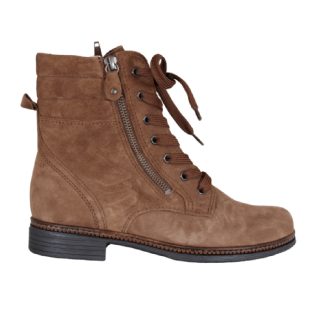 Gabor 74.672.14 Brown Nubuck Lace Boot