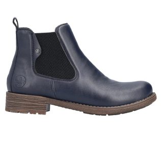 Rieker 79450-14 Navy-Black Chelsea Boot
