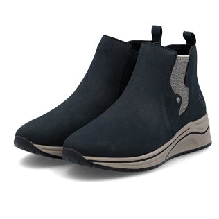 Rieker N9561-14 Ocean Nubuck Wedge