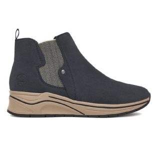 Rieker N9561-14 Ocean Nubuck Wedge