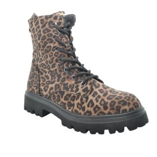 XTI 144658 Leopard Lace Boot