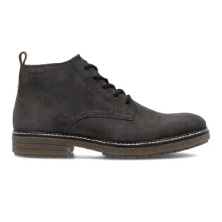 Rieker 33106-45 Grey Suede Lace Boot
