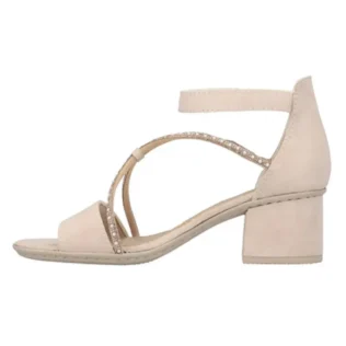 Rieker 64654-31 Rose Block Heel Sandals