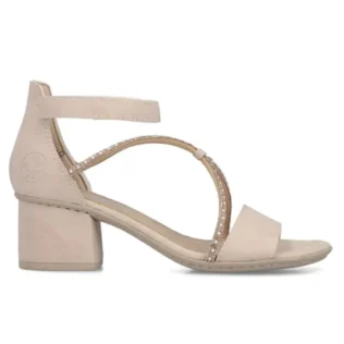 Rieker 64654-31 Rose Block Heel Sandals