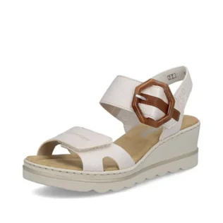 Rieker 67476-91 Pearl Wedge Sandal