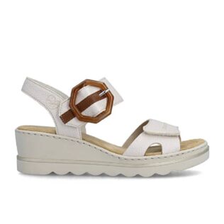 Rieker 67476-91 Pearl Wedge Sandal