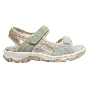 Rieker 68866-94 Blue/Green/Beige