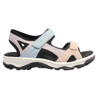 Rieker 68866-93 Mauve/Blue/Black