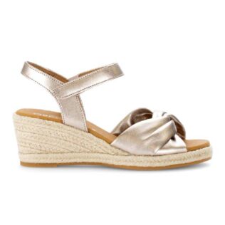 Gabor 82.712.82 Gold Wedge Sandal