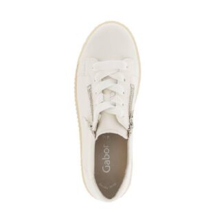 Gabor 83.334.20 Off White Gum Sole Trainer