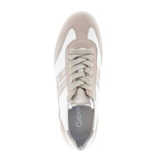 Gabor 83.300.12 Beige/White Trainer