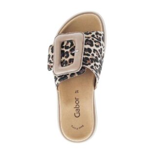 Gabor 83.751.32 Leopard Buckle Slider