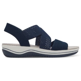 Jana 28768-42 Navy Stretch Sandal