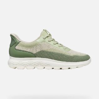 Geox ‘Fast-In’ D Spherica D567MA Papyrus/Olive