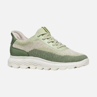 Geox ‘Fast-In’ D Spherica D567MA Papyrus/Olive