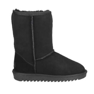ARA 29919-01 Black Long SheepSkin Boot