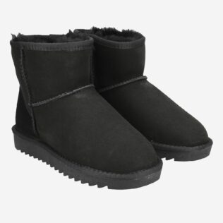 ARA 29921-01 Black Low SheepSkin Boot