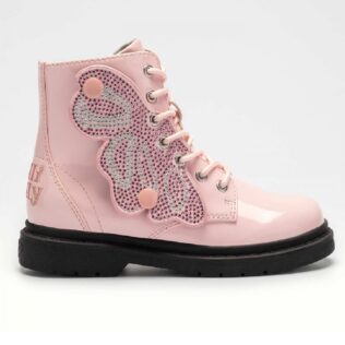 Lelli Kelly Fairy Wing Diamond Light Pink Patent
